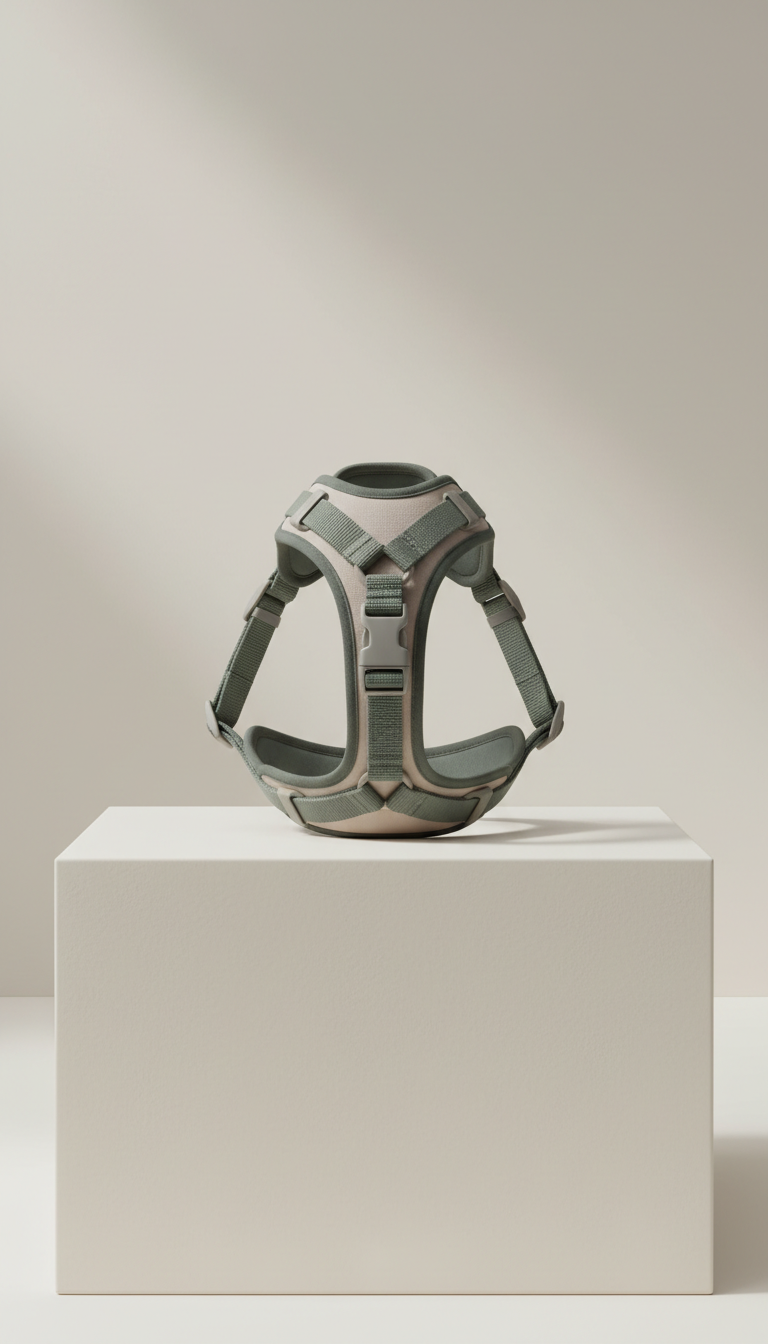 Minimalist city walk harness